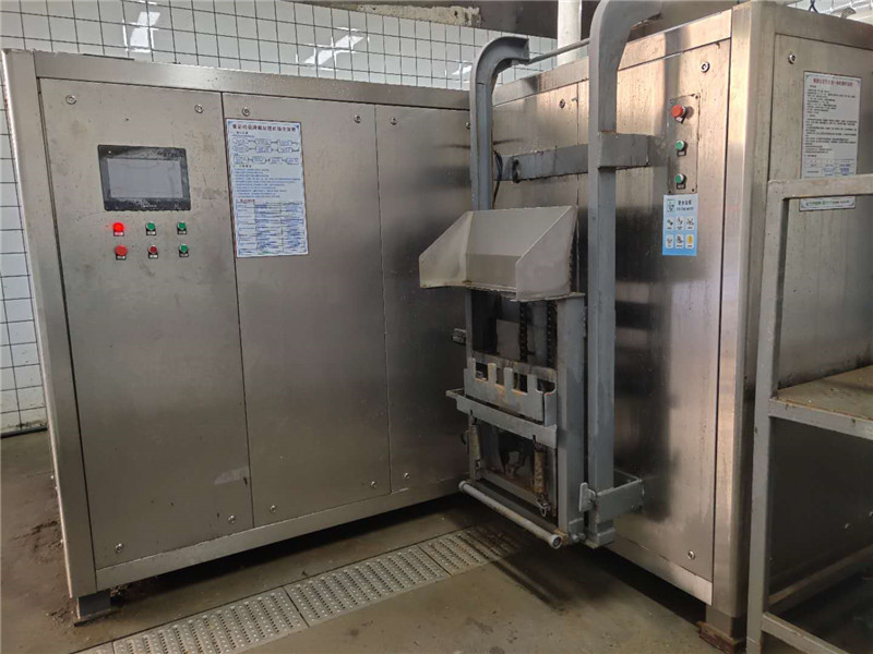 2噸廚余垃圾處理設備-杭州翠苑菜市場